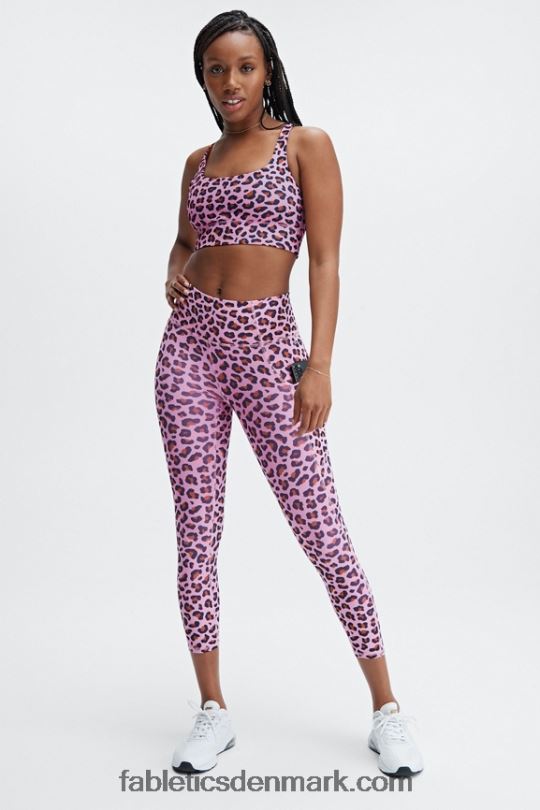 Fabletics Kvinder oasis pureluxe højtaljede capri PNX2T963 lys rose meru