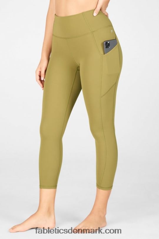Fabletics Kvinder oasis pureluxe højtaljede capri PNX2T966 timian