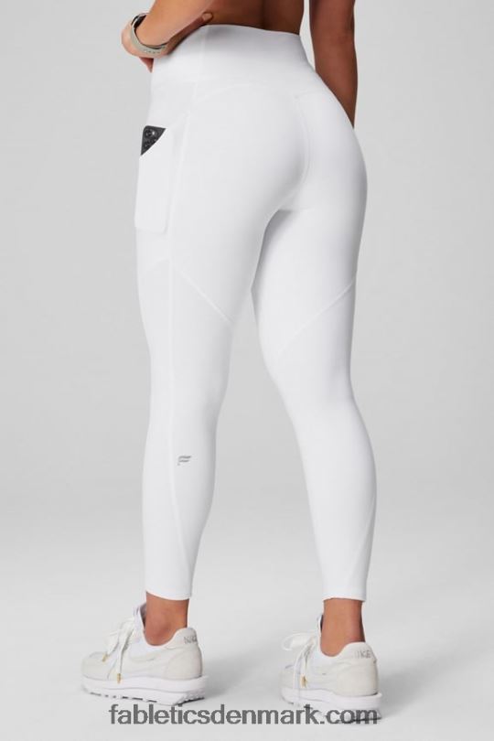 Fabletics Kvinder oasis pureluxe højtaljet 7/8 legging 47 PNX2T782 klassisk hvid