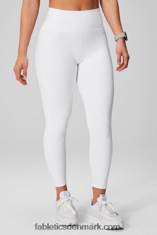 Fabletics Kvinder oasis pureluxe højtaljet 7/8 legging 47 PNX2T782 klassisk hvid