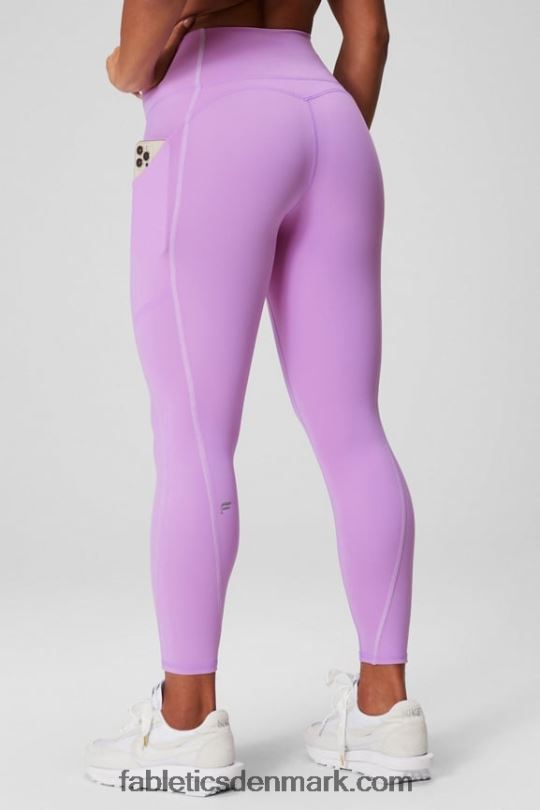 Fabletics Kvinder oasis pureluxe højtaljet 7/8 legging 48 PNX2T783 krystalhule/lilla hvisken