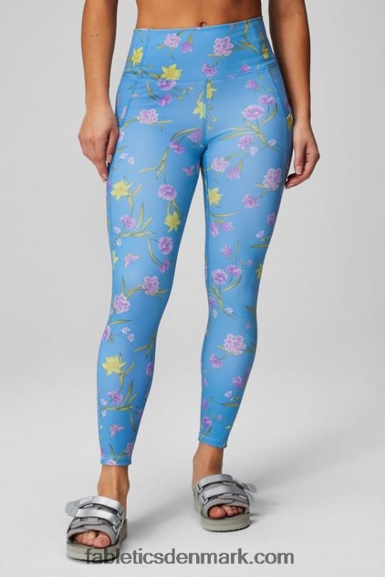 Fabletics Kvinder oasis pureluxe højtaljet 7/8 legging 48 PNX2T784 påskelilje drøm