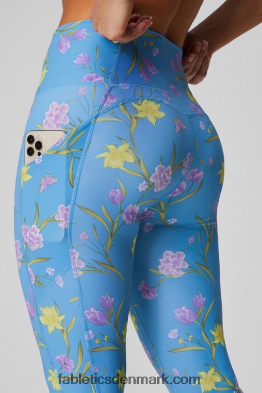 Fabletics Kvinder oasis pureluxe højtaljet 7/8 legging 48 PNX2T784 påskelilje drøm