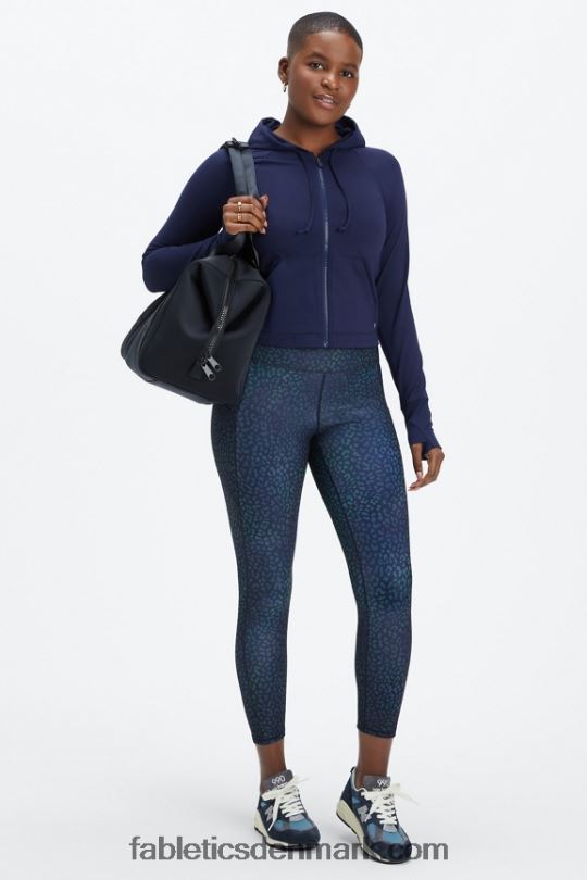 Fabletics Kvinder oasis pureluxe højtaljet 7/8 legging 49 PNX2T789 heatmap leopard