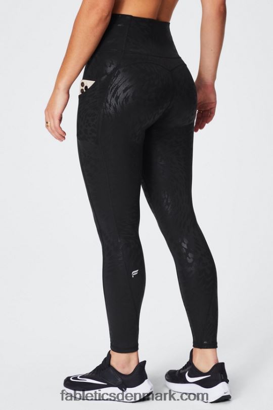 Fabletics Kvinder oasis pureluxe højtaljet 7/8 legging 50 PNX2T795 folie elskere og venner