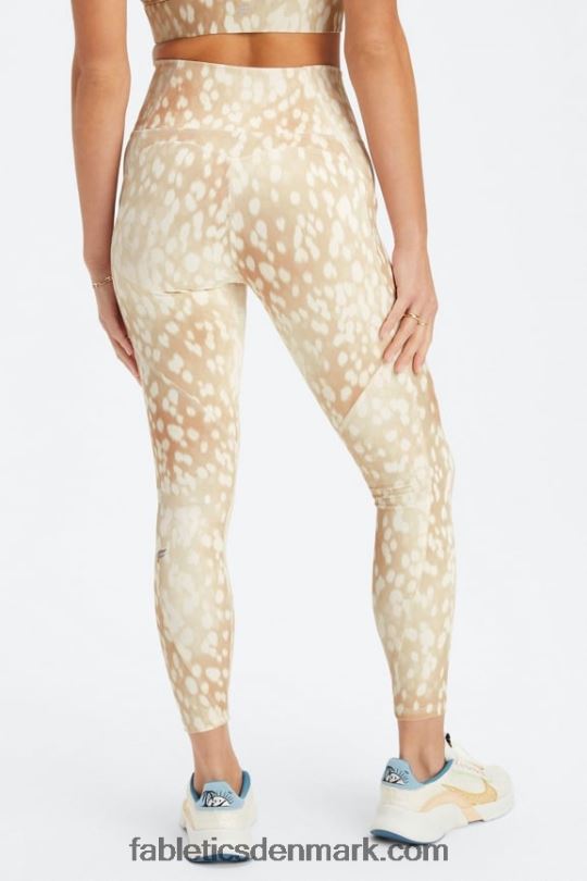 Fabletics Kvinder oasis pureluxe højtaljet 7/8 legging 50 PNX2T796 plettet dåe
