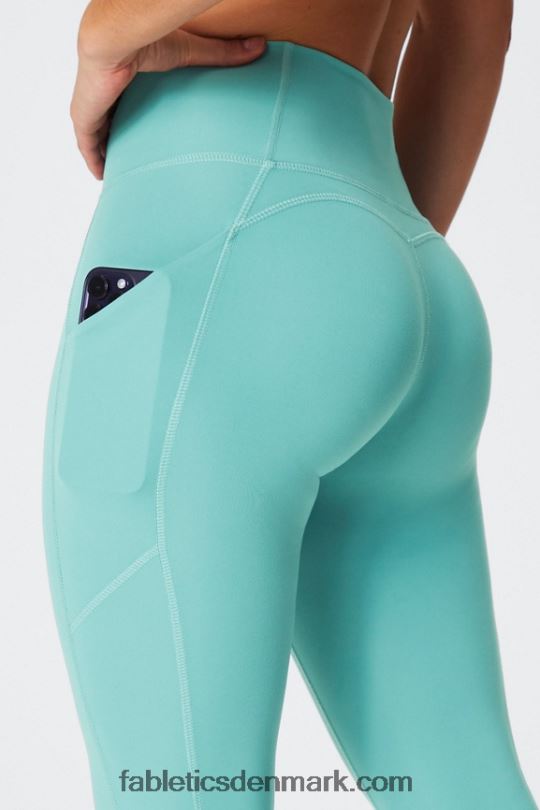 Fabletics Kvinder oasis pureluxe højtaljet 7/8 legging 50 PNX2T797 arktisk bølge