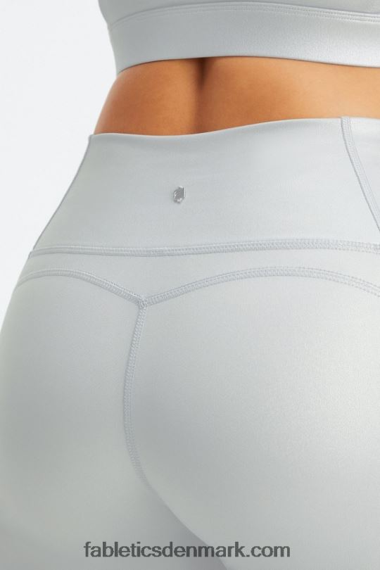 Fabletics Kvinder oasis pureluxe højtaljet 7/8 legging 51 PNX2T799 mat sølv folie
