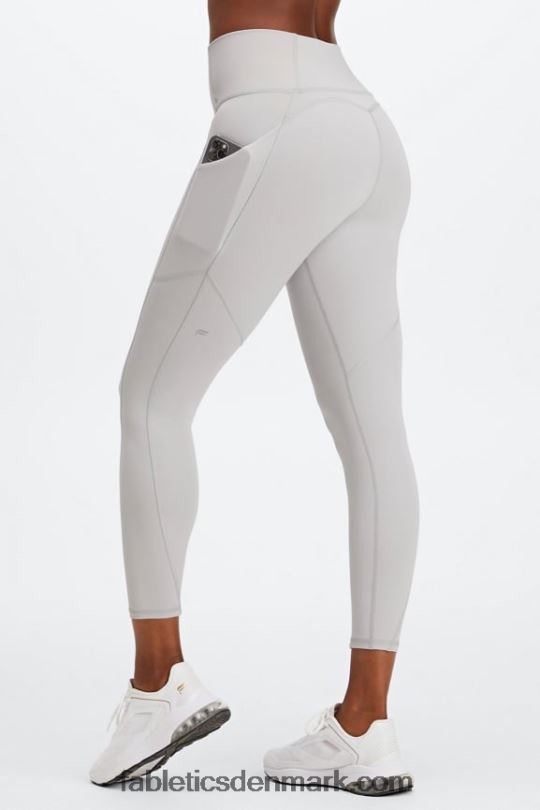 Fabletics Kvinder oasis pureluxe højtaljet 7/8 legging 52 PNX2T805 mineralgrå