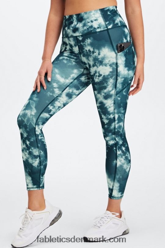 Fabletics Kvinder oasis pureluxe højtaljet 7/8 legging 52 PNX2T806 grotte magma