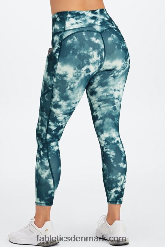 Fabletics Kvinder oasis pureluxe højtaljet 7/8 legging 52 PNX2T806 grotte magma