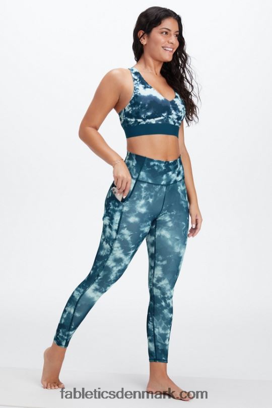 Fabletics Kvinder oasis pureluxe højtaljet 7/8 legging 52 PNX2T806 grotte magma