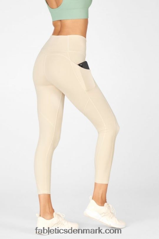 Fabletics Kvinder oasis pureluxe højtaljet 7/8 legging 57 PNX2T828 tapioka