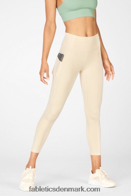 Fabletics Kvinder oasis pureluxe højtaljet 7/8 legging 57 PNX2T828 tapioka