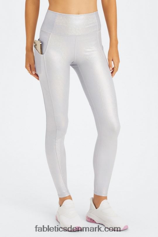 Fabletics Kvinder oasis pureluxe højtaljet legging 68 PNX2T904 glitter hologram