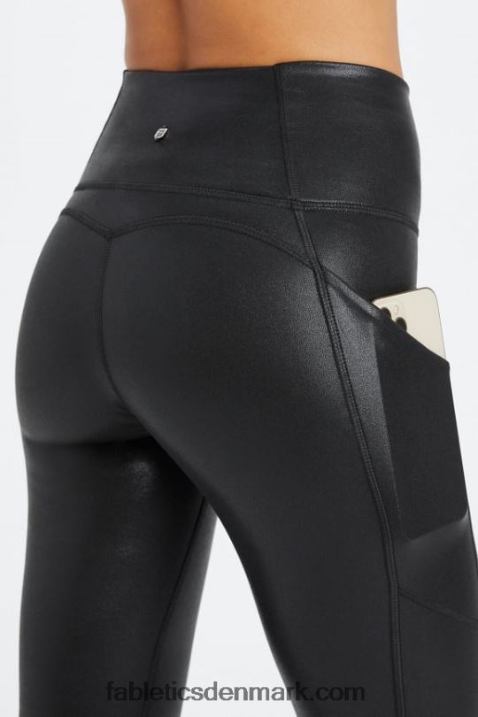 Fabletics Kvinder oasis pureluxe højtaljet legging 69 PNX2T906 sort tågefolie