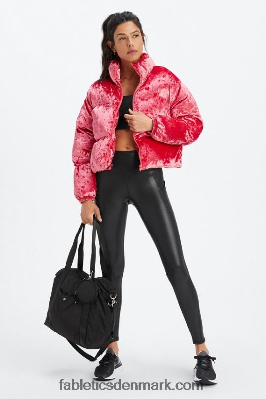 Fabletics Kvinder oasis pureluxe højtaljet legging 69 PNX2T906 sort tågefolie