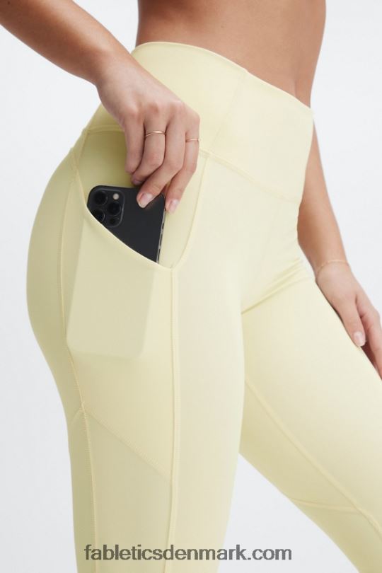 Fabletics Kvinder oasis pureluxe højtaljet legging 70 PNX2T911 kærnemælk