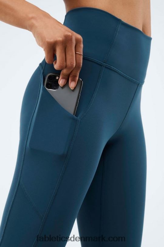 Fabletics Kvinder oasis pureluxe højtaljet legging 71 PNX2T915 midnatsblomst