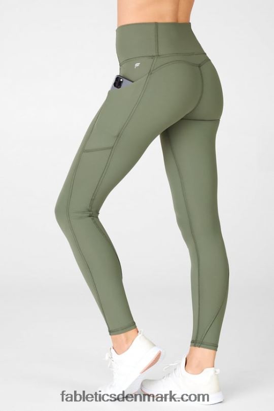 Fabletics Kvinder oasis pureluxe højtaljet legging 72 PNX2T920 safari