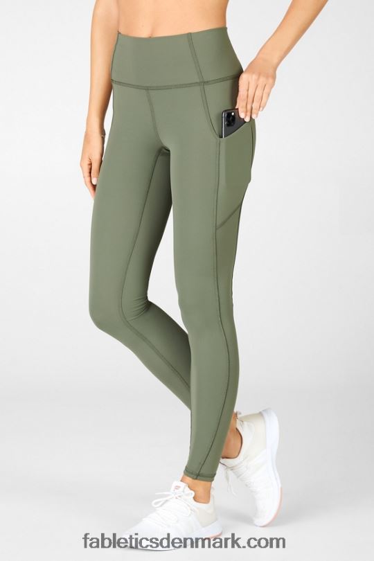 Fabletics Kvinder oasis pureluxe højtaljet legging 72 PNX2T920 safari