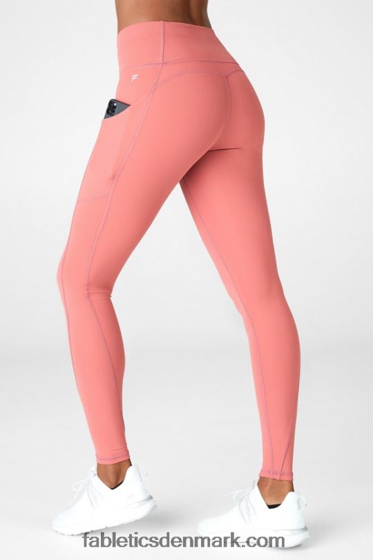 Fabletics Kvinder oasis pureluxe højtaljet legging 72 PNX2T922 støvet cedertræ