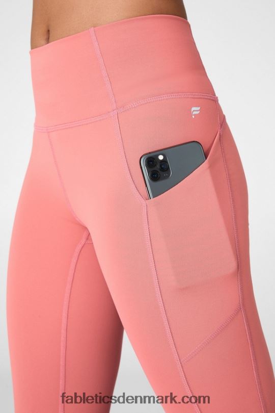 Fabletics Kvinder oasis pureluxe højtaljet legging 72 PNX2T922 støvet cedertræ