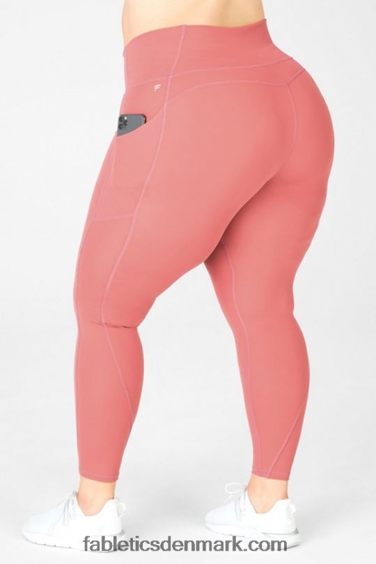 Fabletics Kvinder oasis pureluxe højtaljet legging 72 PNX2T923 støvet cedertræ