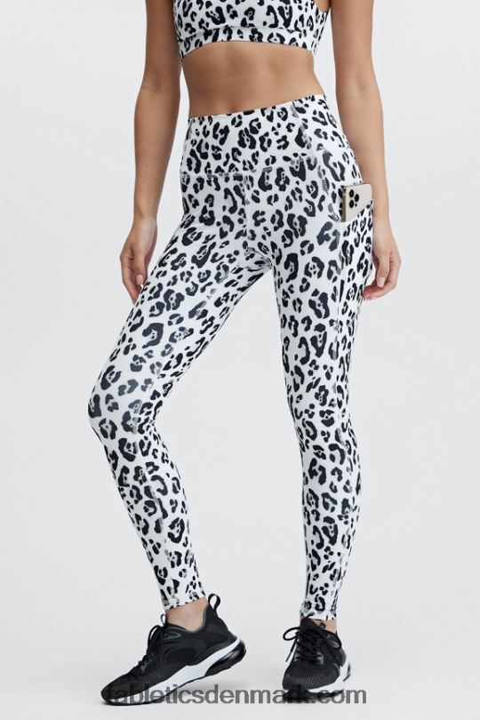 Fabletics Kvinder oasis pureluxe højtaljet legging 83 PNX2T1182 sne leopard