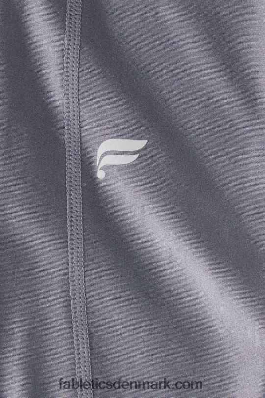 Fabletics Kvinder oasis pureluxe højtaljet shine 7/8 legging PNX2T894 stormskyen skinner