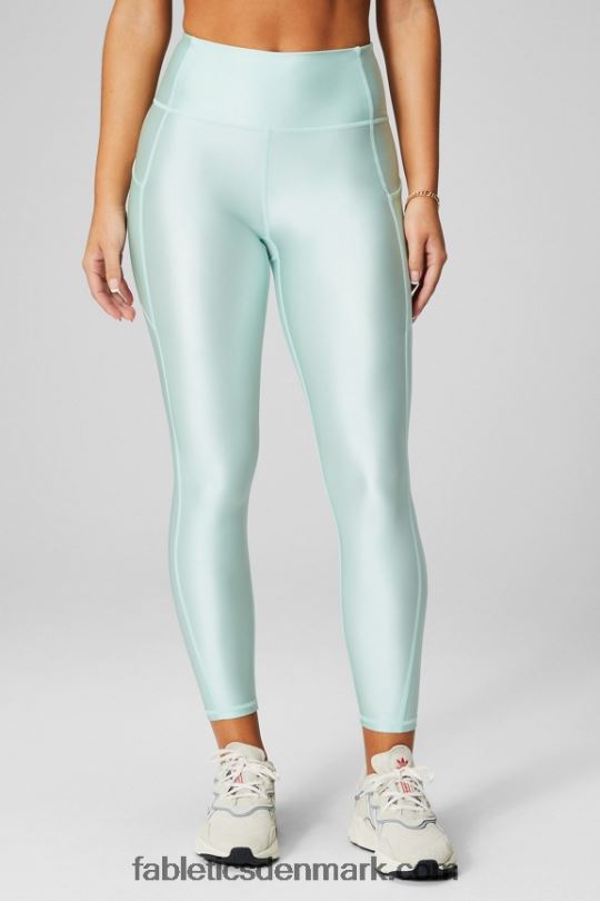 Fabletics Kvinder oasis pureluxe højtaljet shine 7/8 legging PNX2T895 salt spray glans