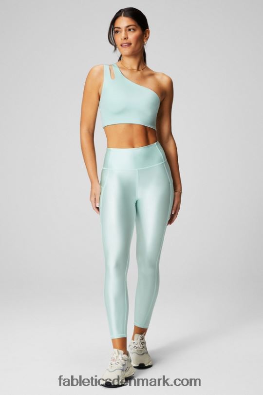 Fabletics Kvinder oasis pureluxe højtaljet shine 7/8 legging PNX2T895 salt spray glans