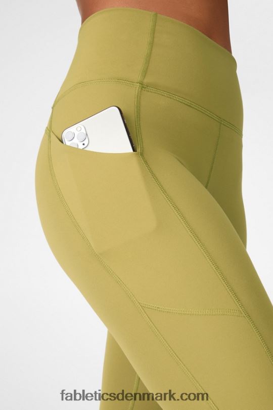 Fabletics Kvinder oasis pureluxe højtaljet twist 7/8 legging PNX2T1144 timian