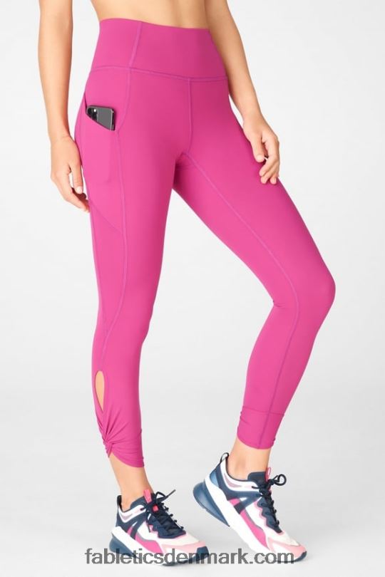 Fabletics Kvinder oasis pureluxe højtaljet twist 7/8 legging PNX2T1147 meget bær
