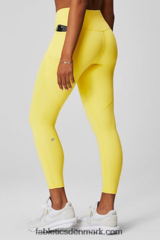 Fabletics Kvinder oasis pureluxe hw crossover 7/8 legging PNX2T929 solskinsdag