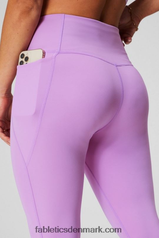 Fabletics Kvinder oasis pureluxe hw crossover 7/8 legging PNX2T930 krystal hule