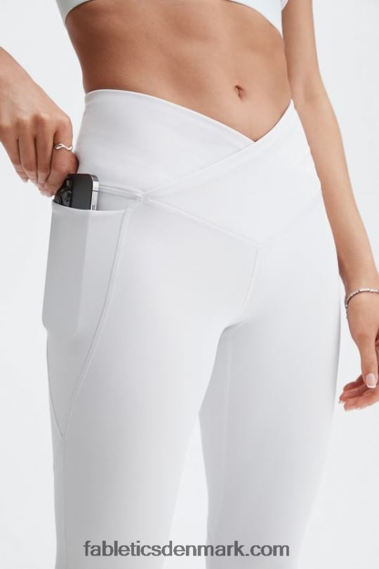 Fabletics Kvinder oasis pureluxe hw crossover 7/8 legging PNX2T933 blød grå