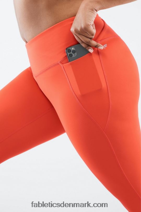 Fabletics Kvinder oasis pureluxe hw crossover 7/8 legging PNX2T936 bål