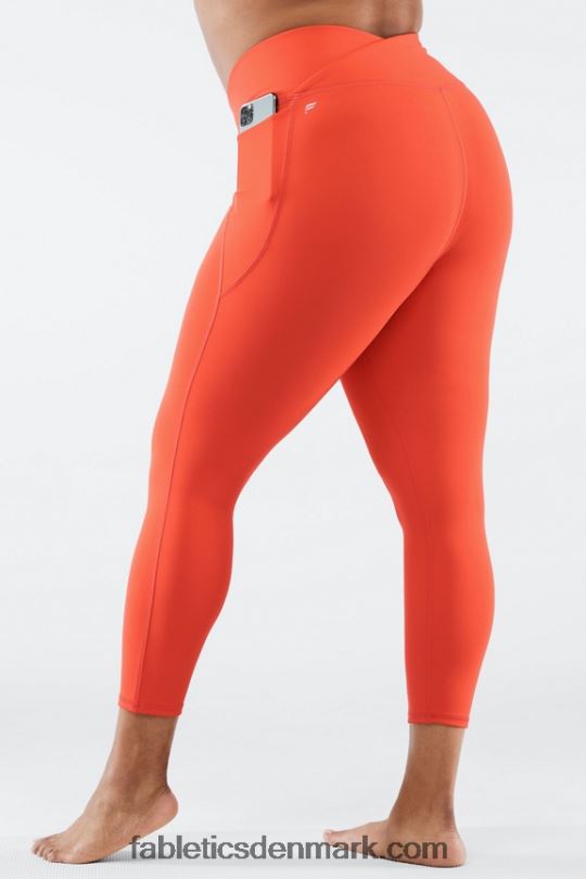 Fabletics Kvinder oasis pureluxe hw crossover 7/8 legging PNX2T936 bål