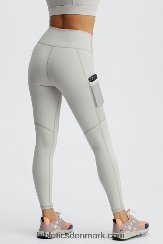 Fabletics Kvinder on-the-go powerhold højtaljet legging 42 PNX2T756 dyb navy/multi spraydient