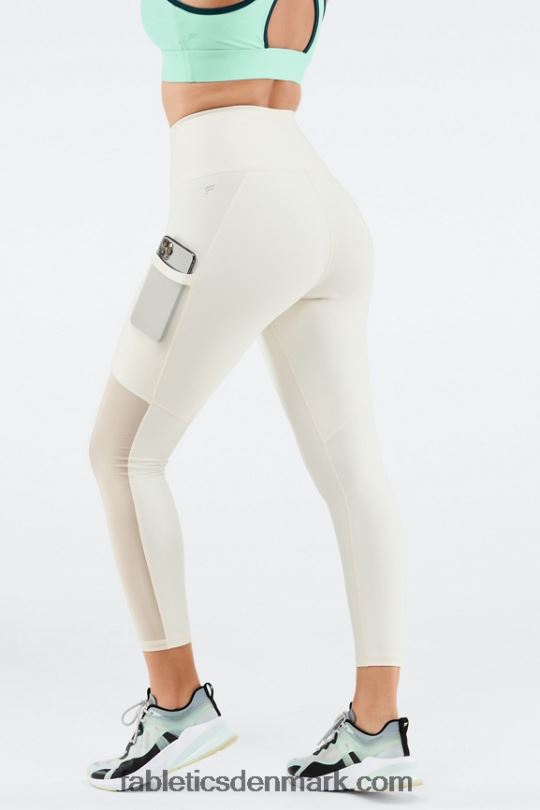 Fabletics Kvinder on-the-go powerhold ultra hw 7/8 legging PNX2T1288 kokosnød