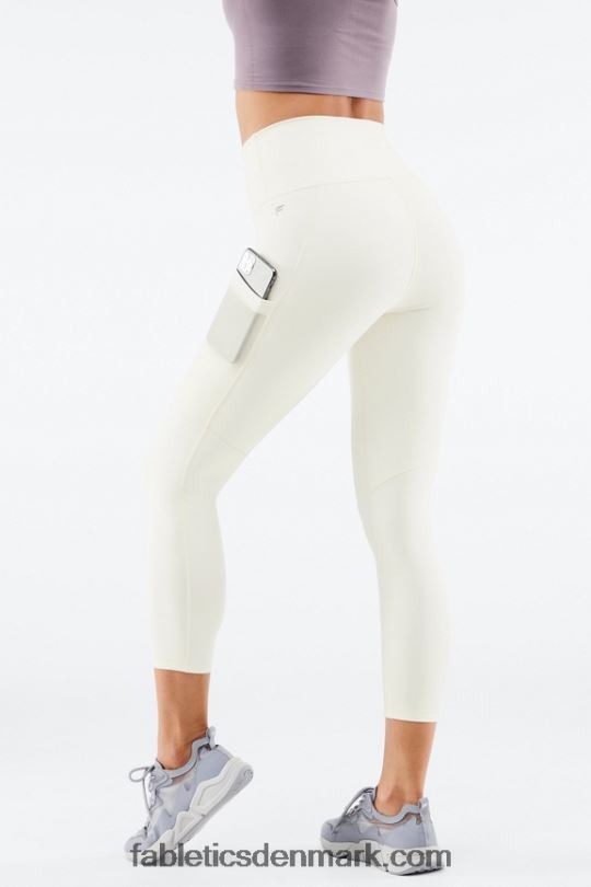 Fabletics Kvinder powerhold højtaljet capri 45 på farten PNX2T772 silke
