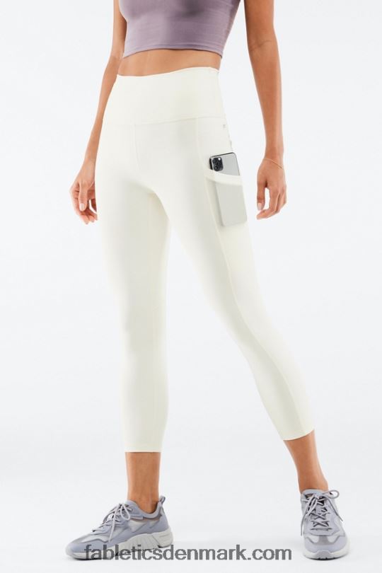 Fabletics Kvinder powerhold højtaljet capri 45 på farten PNX2T772 silke
