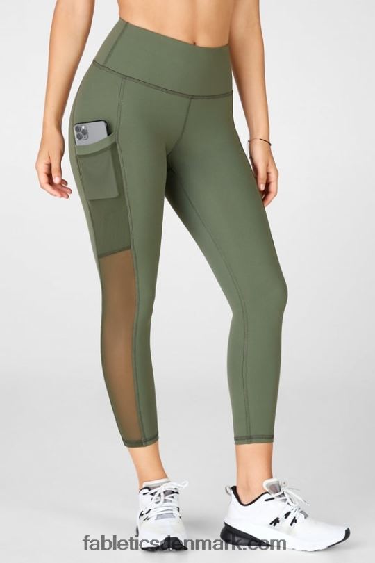 Fabletics Kvinder powerhold højtaljet capri 46 på farten PNX2T776 safari