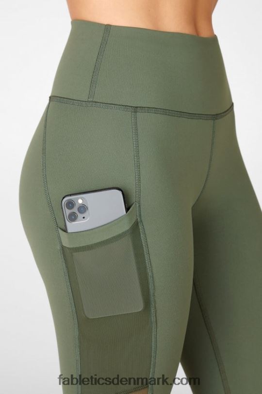 Fabletics Kvinder powerhold højtaljet capri 46 på farten PNX2T776 safari