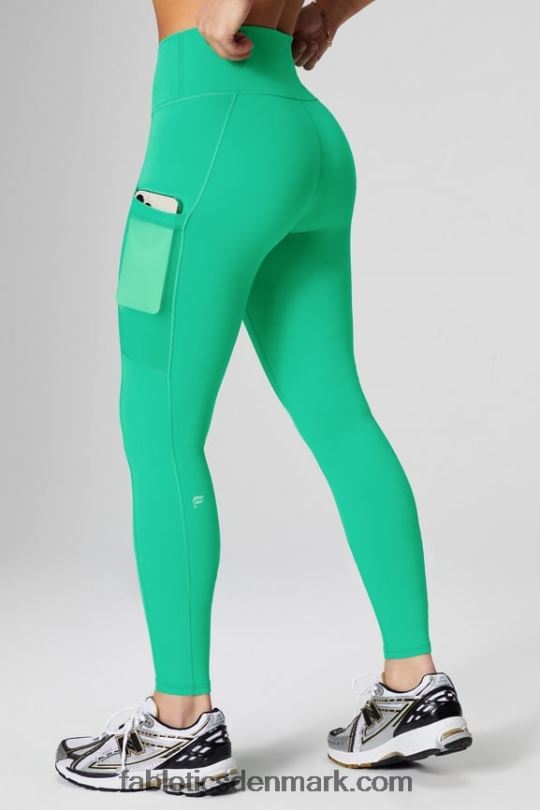 Fabletics Kvinder powerhold højtaljet legging på farten 39 PNX2T738 hvid sort