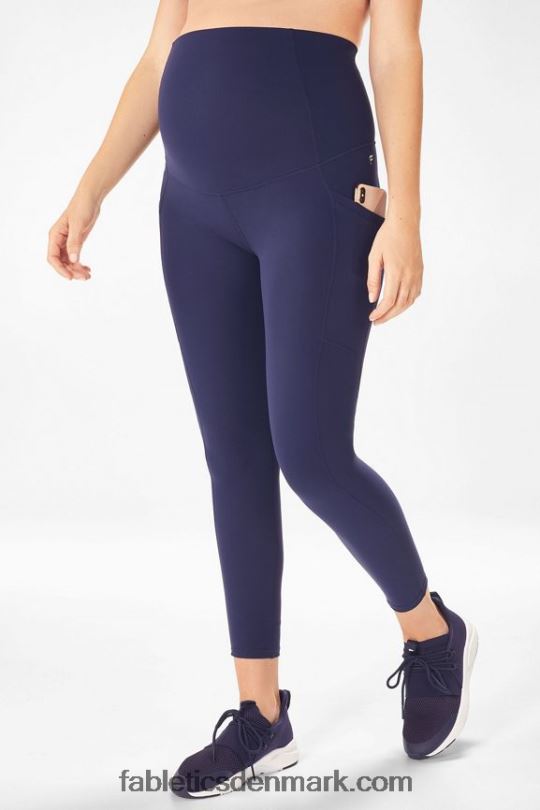 Fabletics Kvinder pureluxe højtaljet 7/8 leggings til gravide PNX2T950 afgrunden