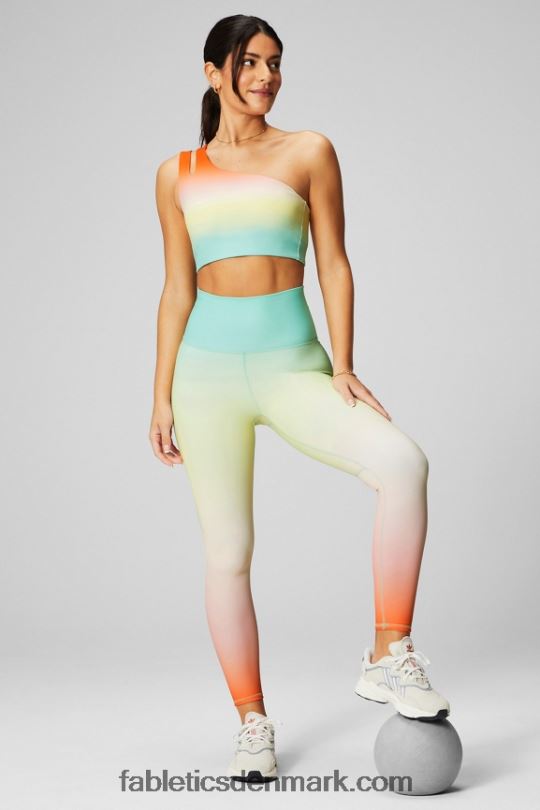 Fabletics Kvinder pureluxe ultra højtaljet 7/8 legging 64 PNX2T873 ombre hele dagen