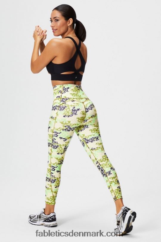 Fabletics Kvinder pureluxe ultra højtaljet 7/8 legging 65 PNX2T877 daisy camo