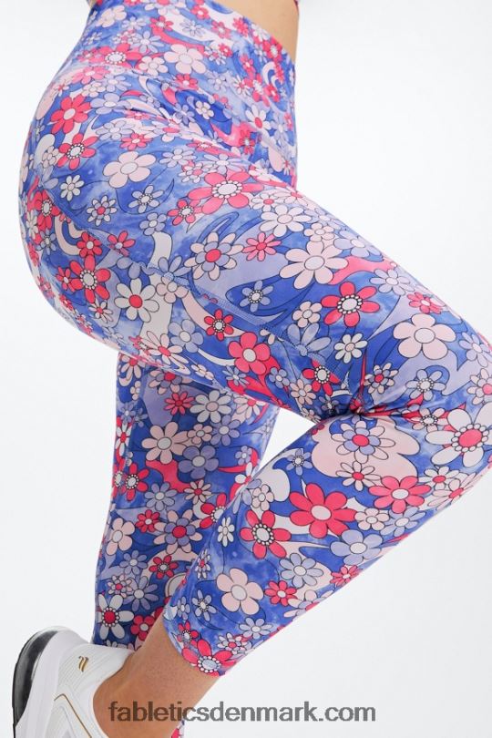 Fabletics Kvinder pureluxe ultra højtaljet 7/8 legging 65 PNX2T881 frihed blomster